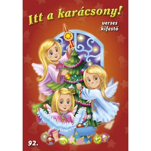 Itt a karácsony! – Verses kifestő