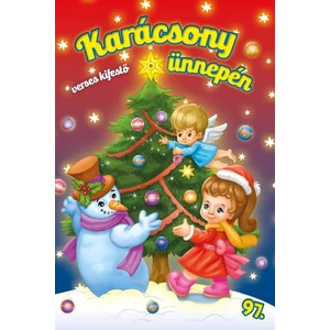 Karácsony ünnepén – Verses kifestő