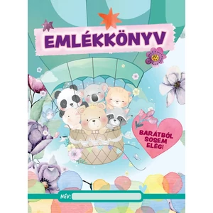 Emlékkönyv – Barátból sosem elég! - "Gyémántos" tollal