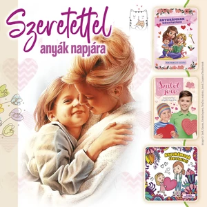 Szeretettel anyák napjára csomag - Plüss szív kulcstartóval