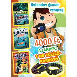 Kalandos gamer csomag - Ajándék túlélő karkötővel