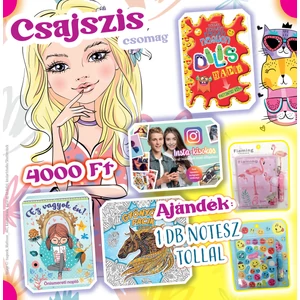 Csajszis csomag - Ajándék notesszel és tollal