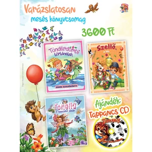 Varázslatosan mesés könyvcsomag - Ajándék Tappancs CD-vel