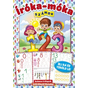 Íróka-móka - Számok - Letörölhető filctollal