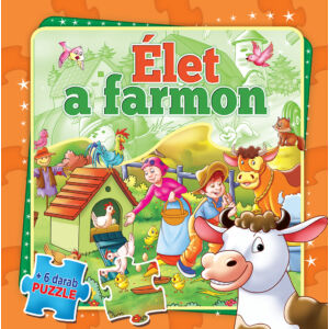 Élet a farmon – puzzle-könyv