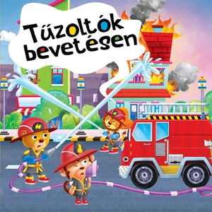 Tűzoltók bevetésen – leporello könyv
