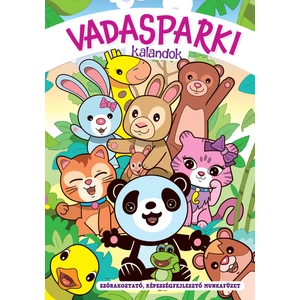 Vadasparki kalandok – Állatos radírszettel