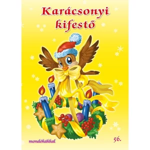 Karácsonyi - Kifestő mondókákkal