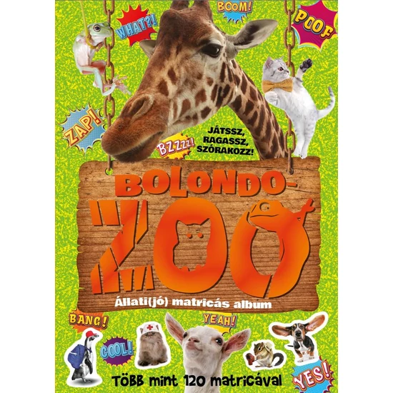 BolondoZOO – állati jó matricás album