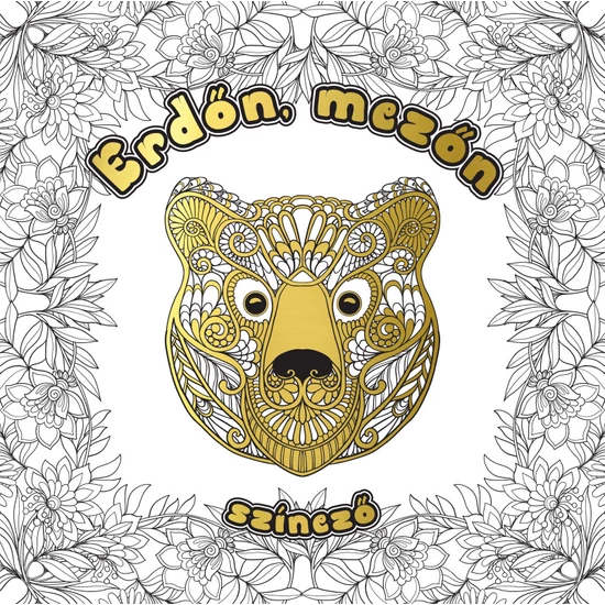 Erdőn, mezőn színező