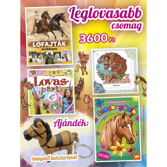 Leglovasabb csomag - Ajándék HangoLÓ kulcstartóval