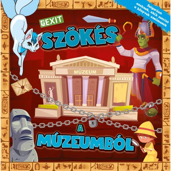 Szökés a múzeumból – interaktív szabadulókönyv 