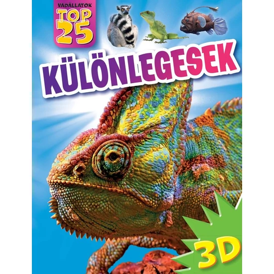 Különlegesek 3D – vadállatok TOP 25
