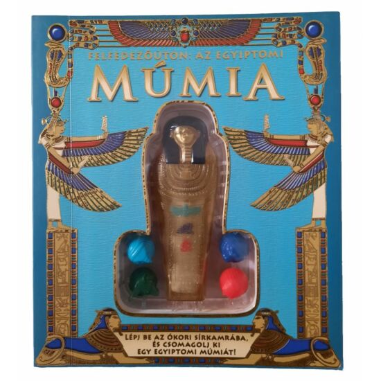 Felfedezőúton : Az egyiptomi múmia - ismeretterjesztő könyv és modell