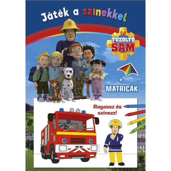 Tűzoltó Sam – Játék a színekkel