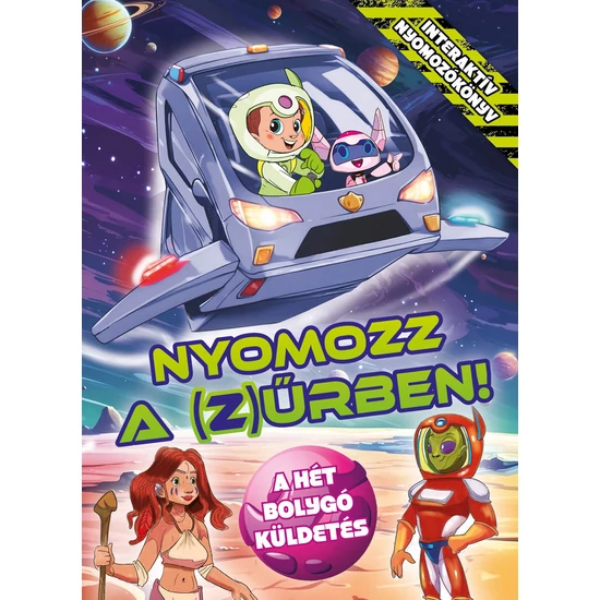 Nyomozz a (z)űrben! – Interaktív nyomozókönyv