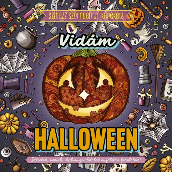 Vidám Halloween – Színezz szörnyen jó képeket!